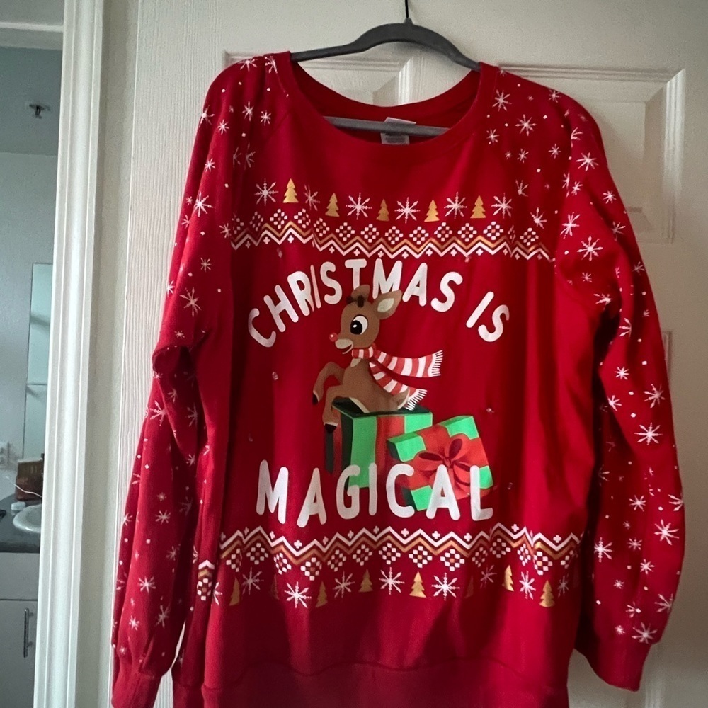 Women's Christmas Holiday Sweater - Picture 6 of 8